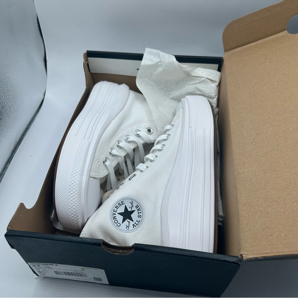 New Women’s Converse All Star Chuck Taylor White 5.5 US - Picture 14 of 16